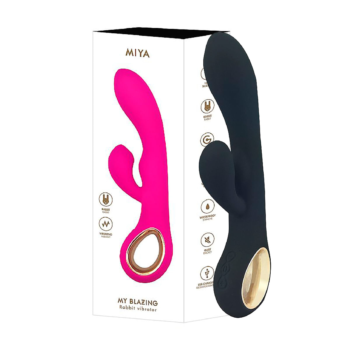 Lealso Entice Miya Vibrador Ponto G com 10 Modos de Vibração e 5 Intensidades Sexy Import
