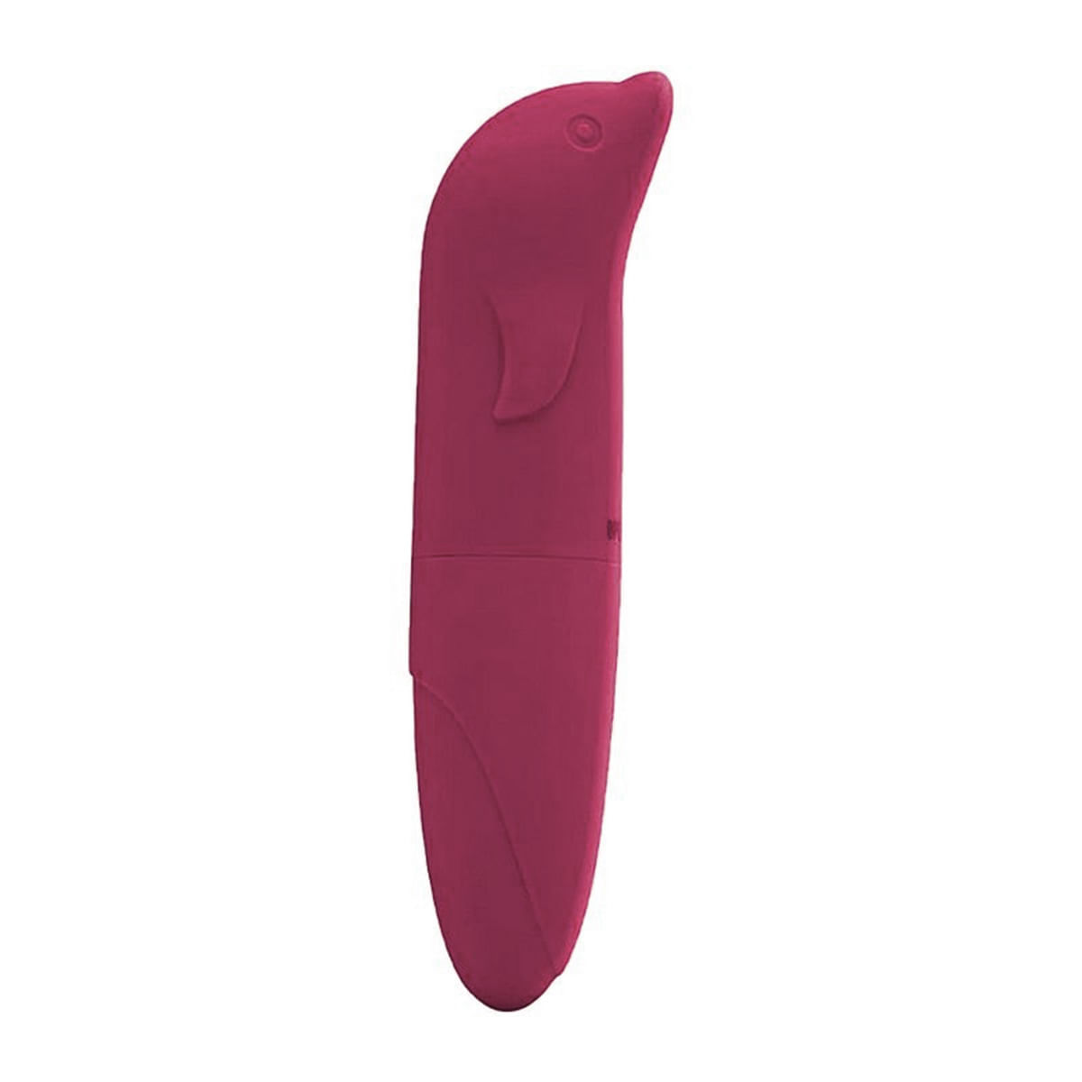 Vibrador Ponto G Aveludado com Formato Golfinho Sexy Import