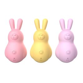 Sagan Glow Color Mini Vibrador em Formato de Coelho com 10 Modos de Vibração Me Ame Sex Toys