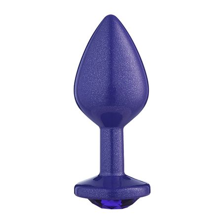 Plug Anal M com Glitter e Pedra Linha Lite Plug Sexy Fantasy