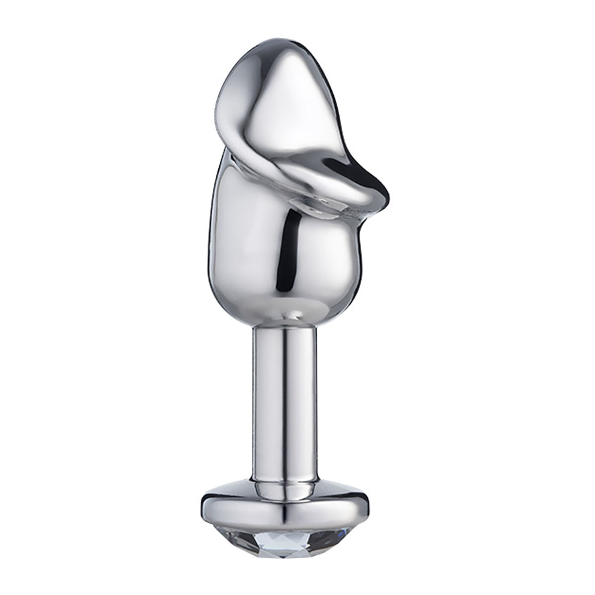 Plug Anal Penis Metalizado 8,2 X 2,86cm com Pedra Linha Lite Plug Sexy Fantasy Plug Anal Penis Metalizado 8,2 X 2,86cm com Pedra Linha Lite Plug Sexy Fantasy