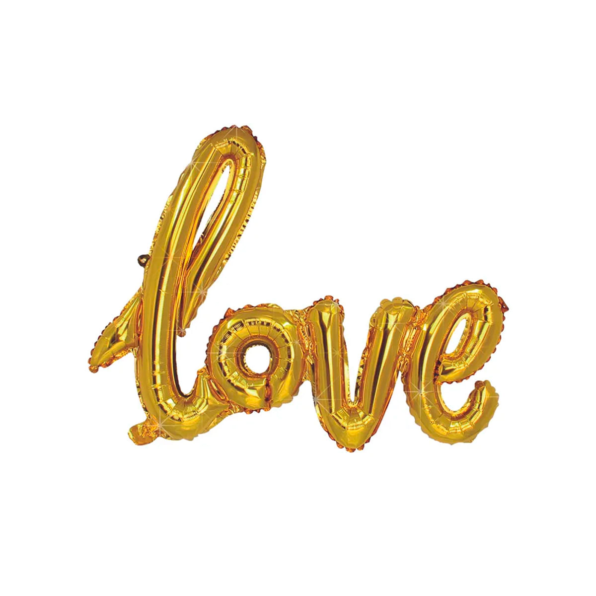 3015 - Balão Love Dourado 81 x 85 cm Cromus