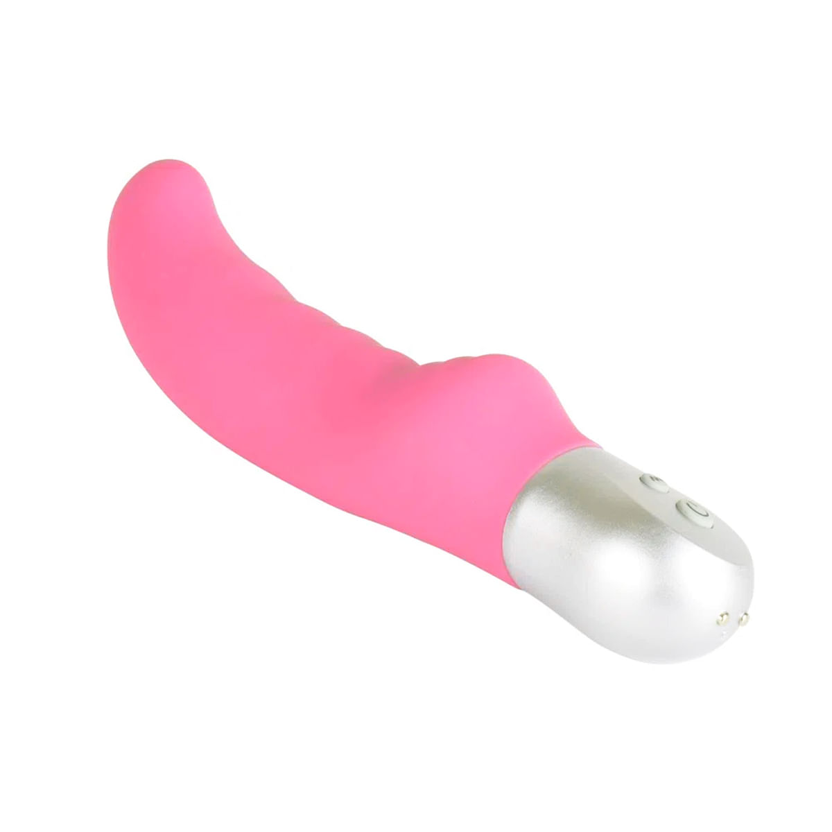 Vibrador Ponto G Ondulado em Silicone com 10 Modos de Vibrações Vip Mix
