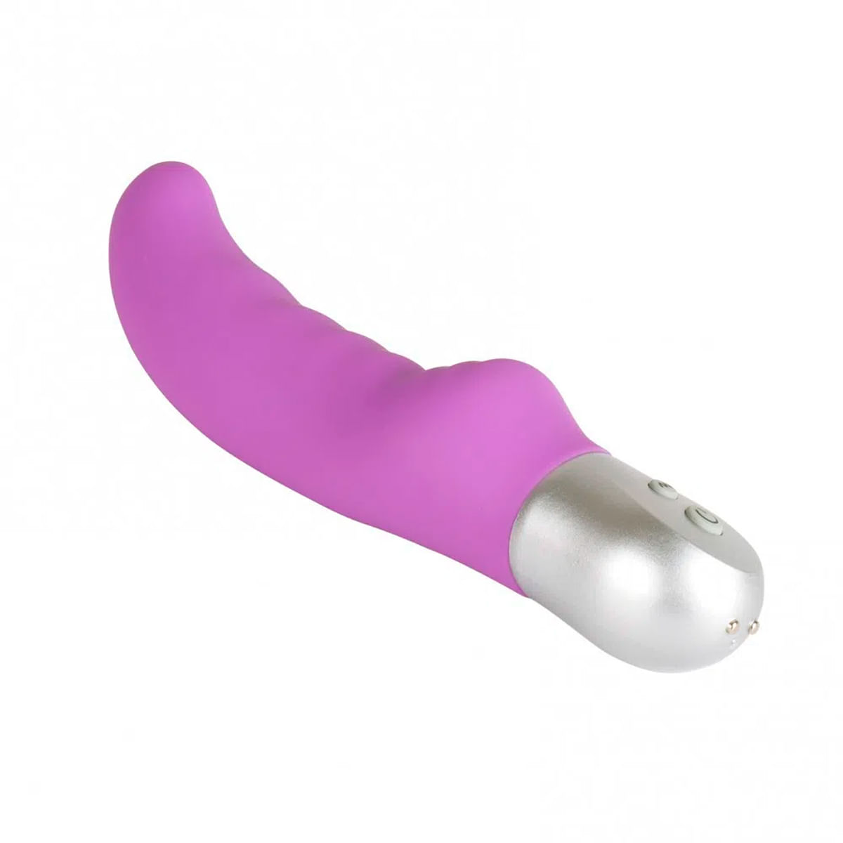 Vibrador Ponto G Ondulado em Silicone com 10 Modos de Vibrações Vip Mix