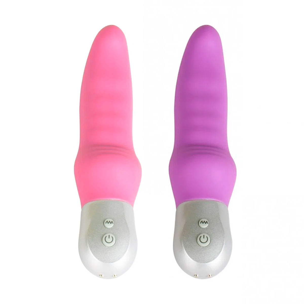 Vibrador Ponto G Ondulado em Silicone com 10 Modos de Vibrações Vip Mix