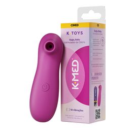 Suga, Baby K Toys Estimulador de Clitóris com 10 Modos de Pulsação Cimed