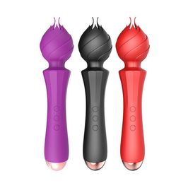 Vibrador Massageador Varinha Mágica com 20 Modos de Vibração e 5 Velocidades Me Ame Sex Toys