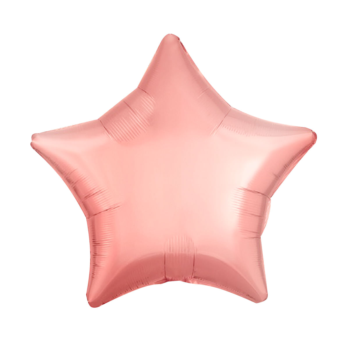 Balão 18 Polegadas Metalizado em Formato de Estrela 45 cm Cromus
