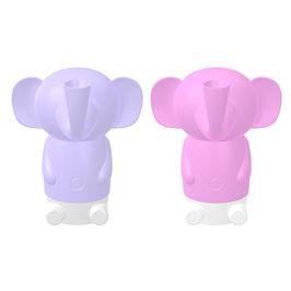 Estimulador de Clitoris em Formato de Elefante com 11 Modos de Pulsação e Língua Sexy Import