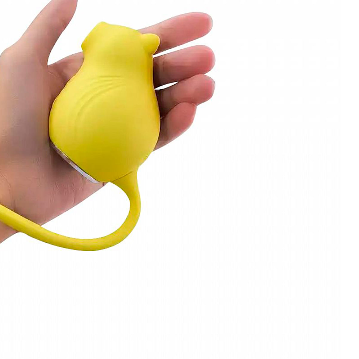 Vibrador Estimulador em Formato de Ratinho com 9 Modos de Pulsação e Vibração Sexy Import