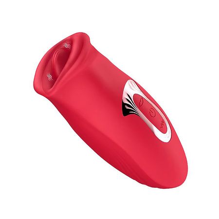 Vibrador Formato de Boca com 10 Modos de Pulsação e 2 Vibrações Sexy Import