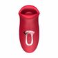 Vibrador Formato de Boca com 10 Modos de Pulsação e 2 Vibrações Sexy Import