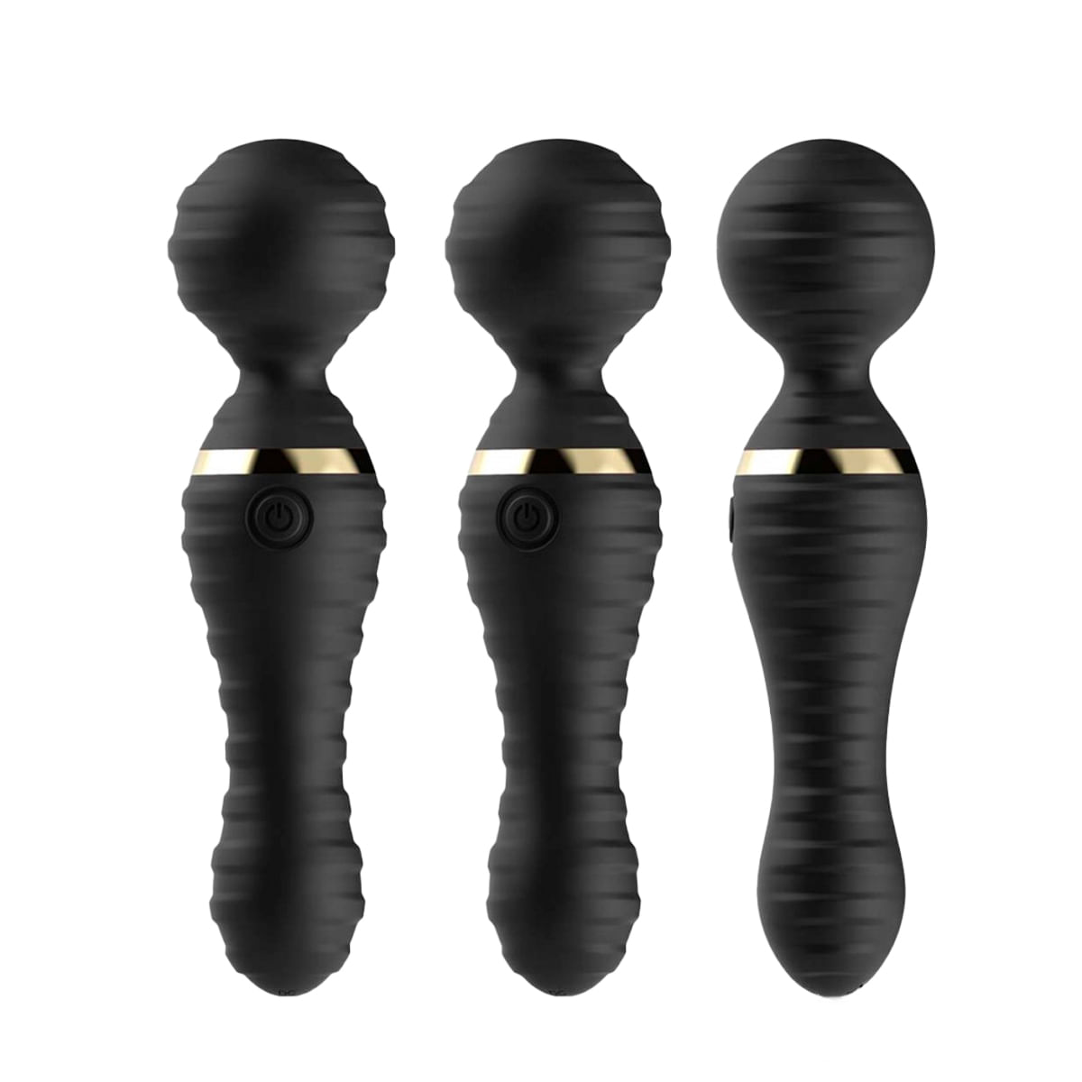 Vibrador Varinha Mágica com 9 Modos de Vibração e Texturas Vip Mix