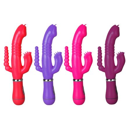 Youvibe Vibrador de Ponto G e Clitóris com 12 Modos de Vibração Vip Mix