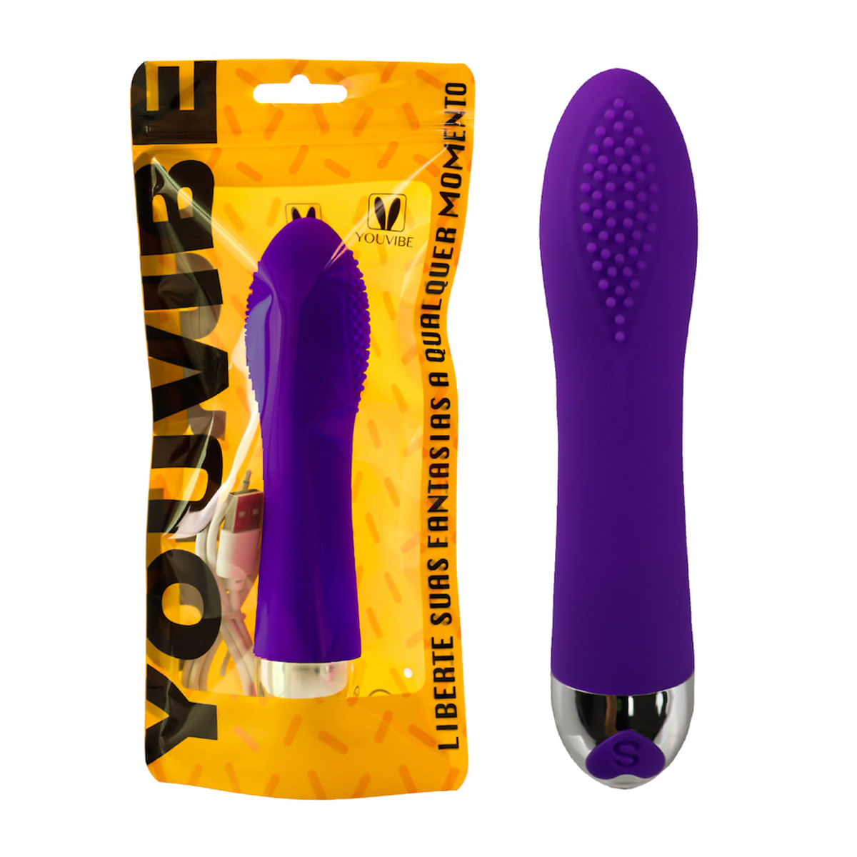 Vibrador Personal com 10 Modos de Vibração Vip Mix
