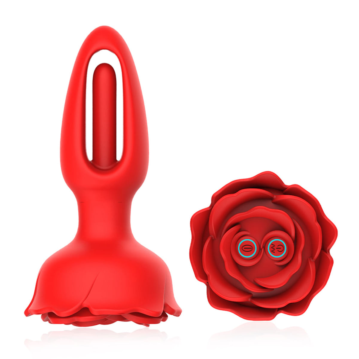 Plug Anal em Formato de Flor com 9 Modos de Vibrao Vip Mix | Miess Plug Anal em Formato de Flor com 9 Modos de Vibrao Vip Mix | Miess