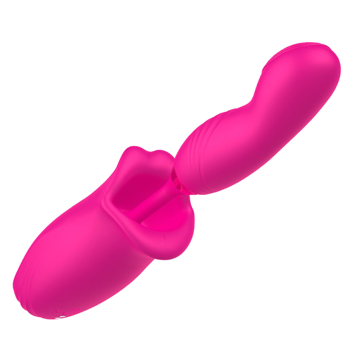 Vibrador em Formato de Boca com 10 Modos de Estimulação Vip Mix