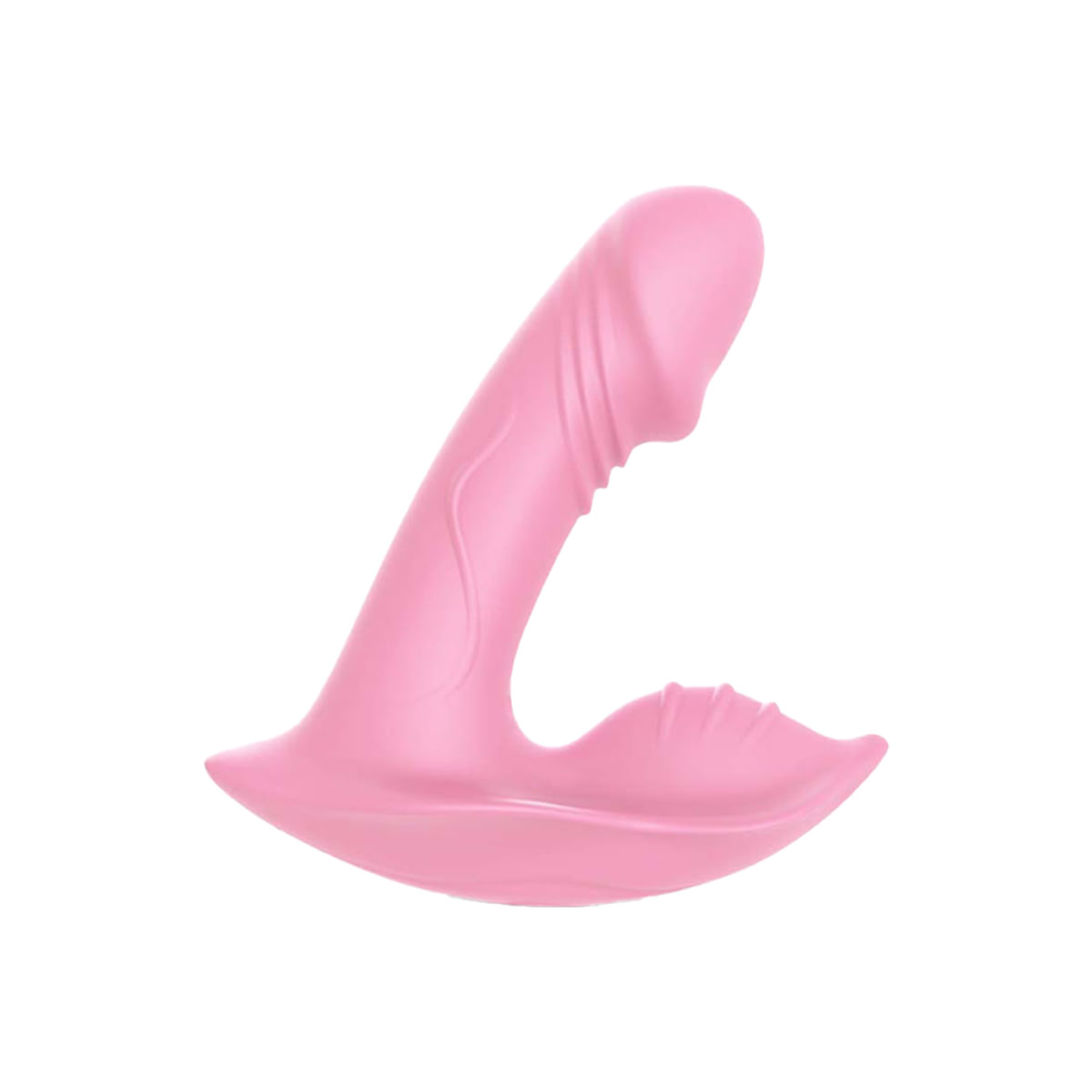 Vibrador Ponto G com Estimulador Clitoriano Controle Remoto e 9 Modos de Vibração Vip Mix Vibrador Ponto G com Estimulador Clitoriano Controle Remoto e 9 Modos de Vibração Vip Mix