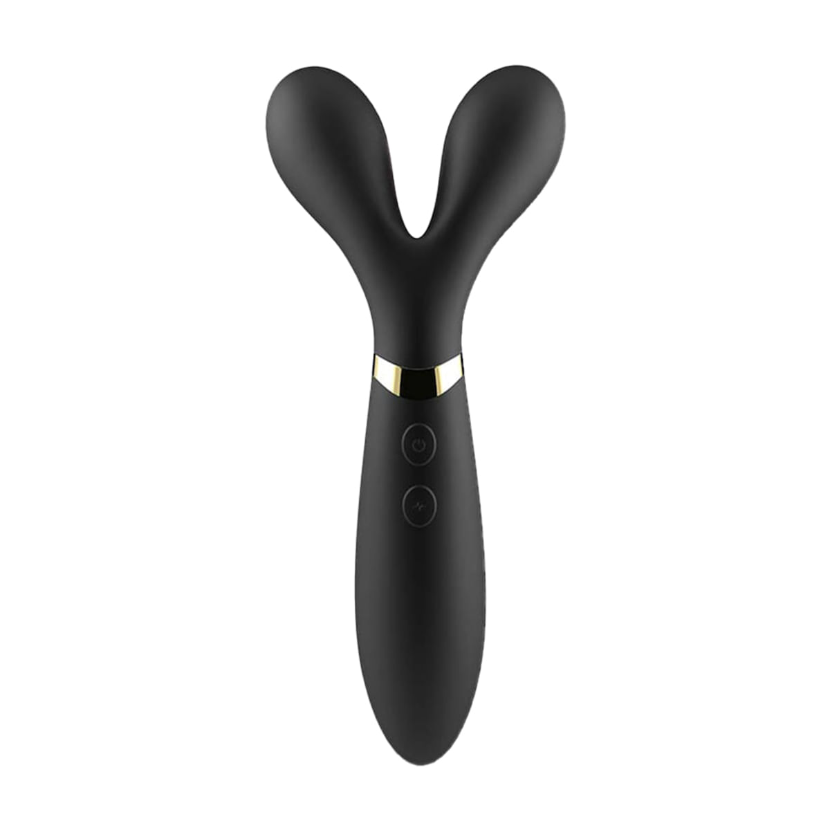 Vibrador Duplo com 9 Modos de Vibração e Pulsação Vip Mix Vibrador Duplo com 9 Modos de Vibração e Pulsação Vip Mix