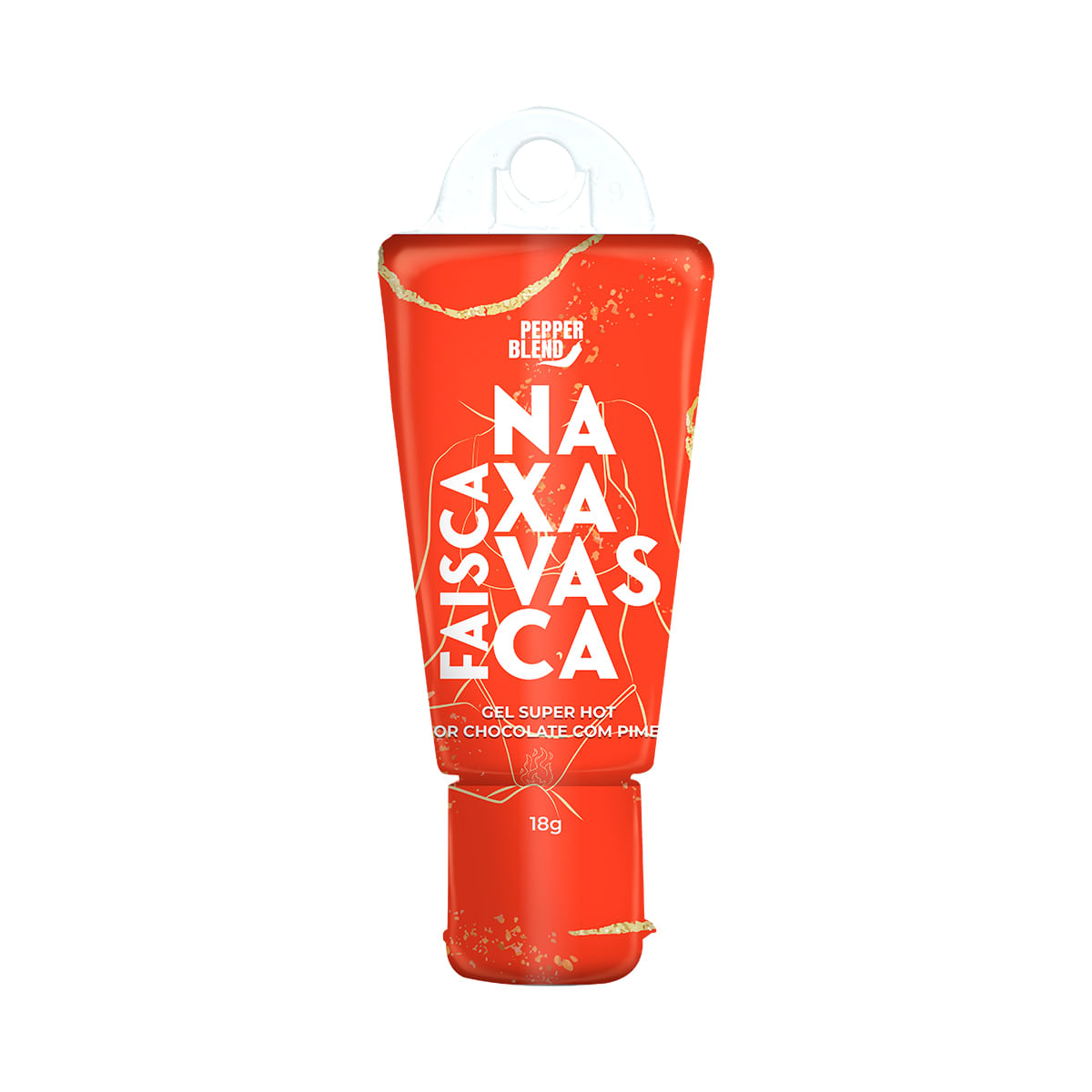 Faísca na Xavasca Gel Comestível Super Hot 18g Pepper Blend Faísca na Xavasca Gel Comestível Super Hot 18g Pepper Blend