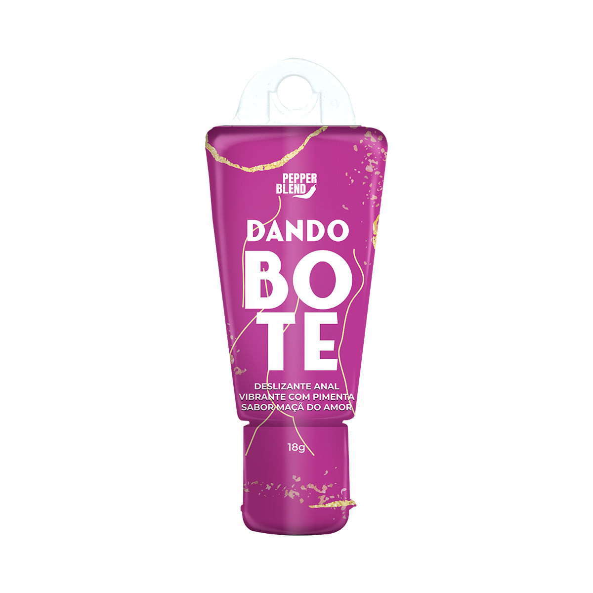 Dando o Bote Gel Deslizante Anal Vibrante 18g Pepper Blend Dando o Bote Gel Deslizante Anal Vibrante 18g Pepper Blend