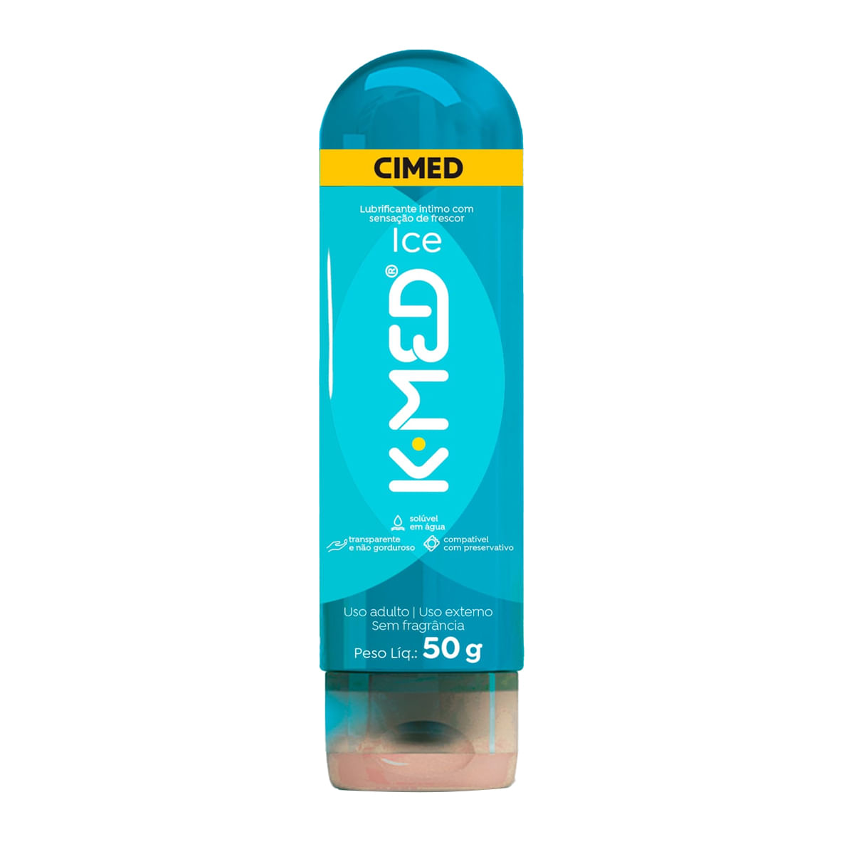 Lubrificante Íntimo Ice 50g K-Med Lubrificante Íntimo Ice 50g K-Med