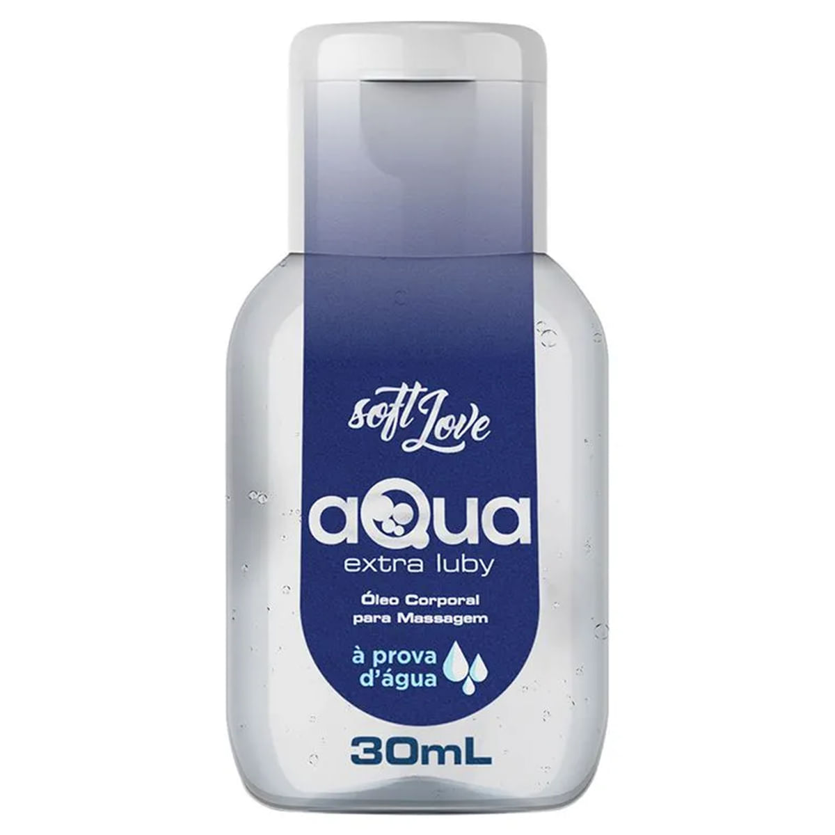 Aqua Extra Luby Óleo Corporal para Massagem 30ml Soft Love