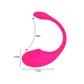 Lola Vibrador Recarregável com Aplicativo e 4 Modos de Vibração 3R Import