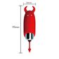 Pocket Vibe Cápsula Diabinha com 10 Modos de Vibração Me Ame Sex Toys