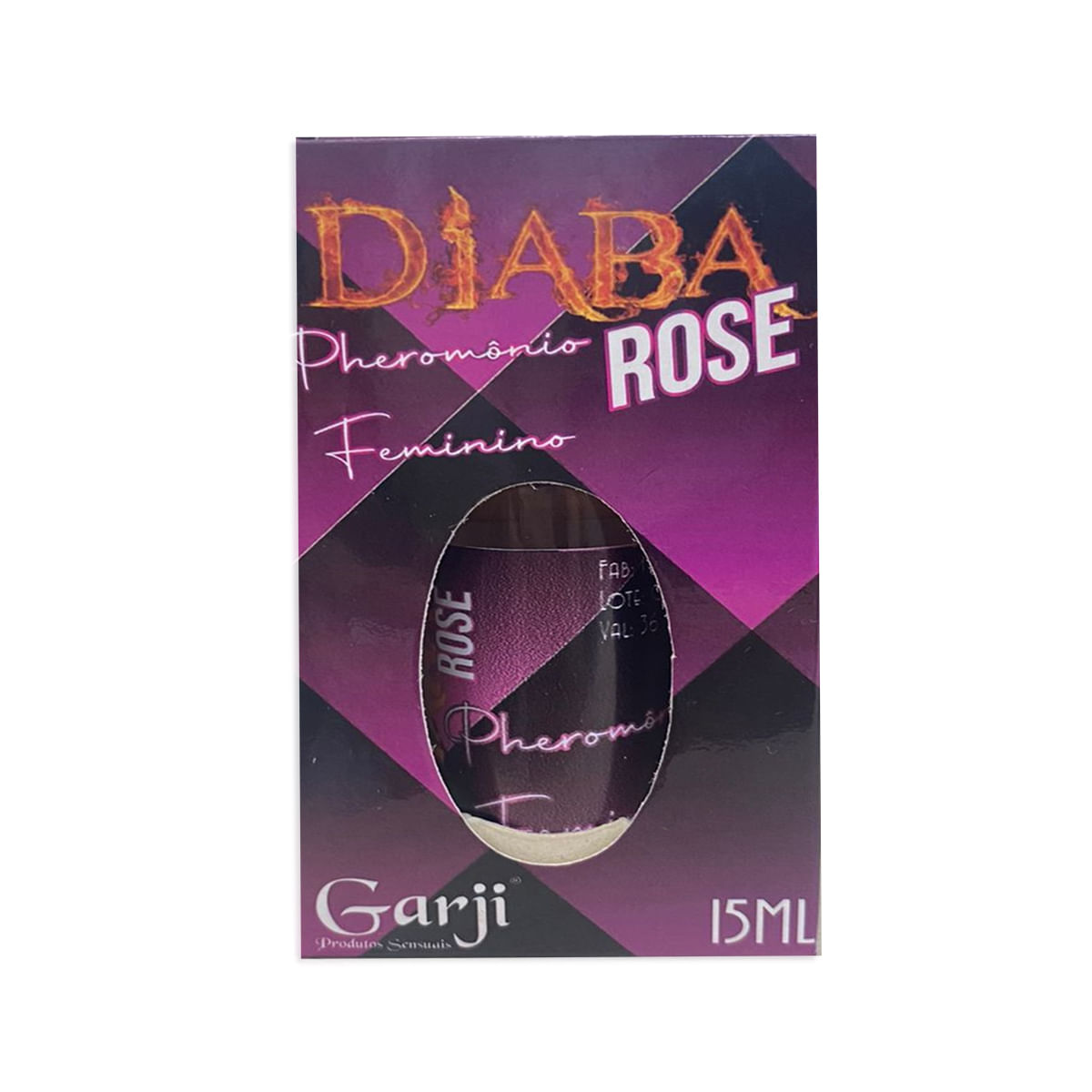 Diaba Rose Perfume Feminino 15ml Garji
