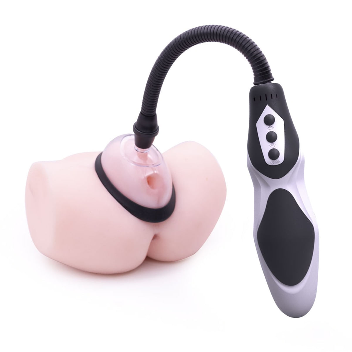 Bomba Vaginal Elétrica com 4 Modos de Sucção e 4 Intensidades de Sucção VipMix