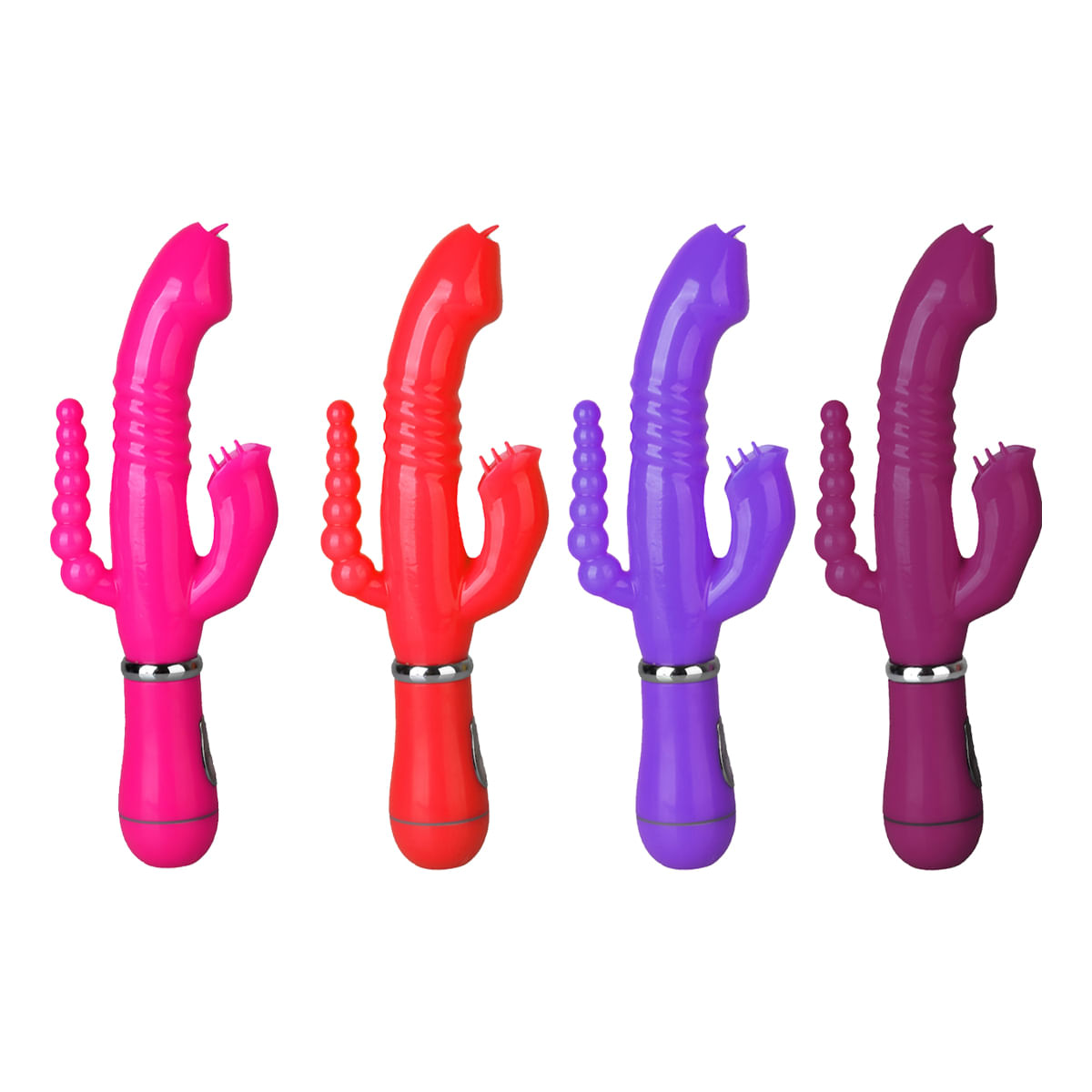 YouVibe Vibrador de Ponto G e Clitóris com 12 Modos de Vibração VipMix