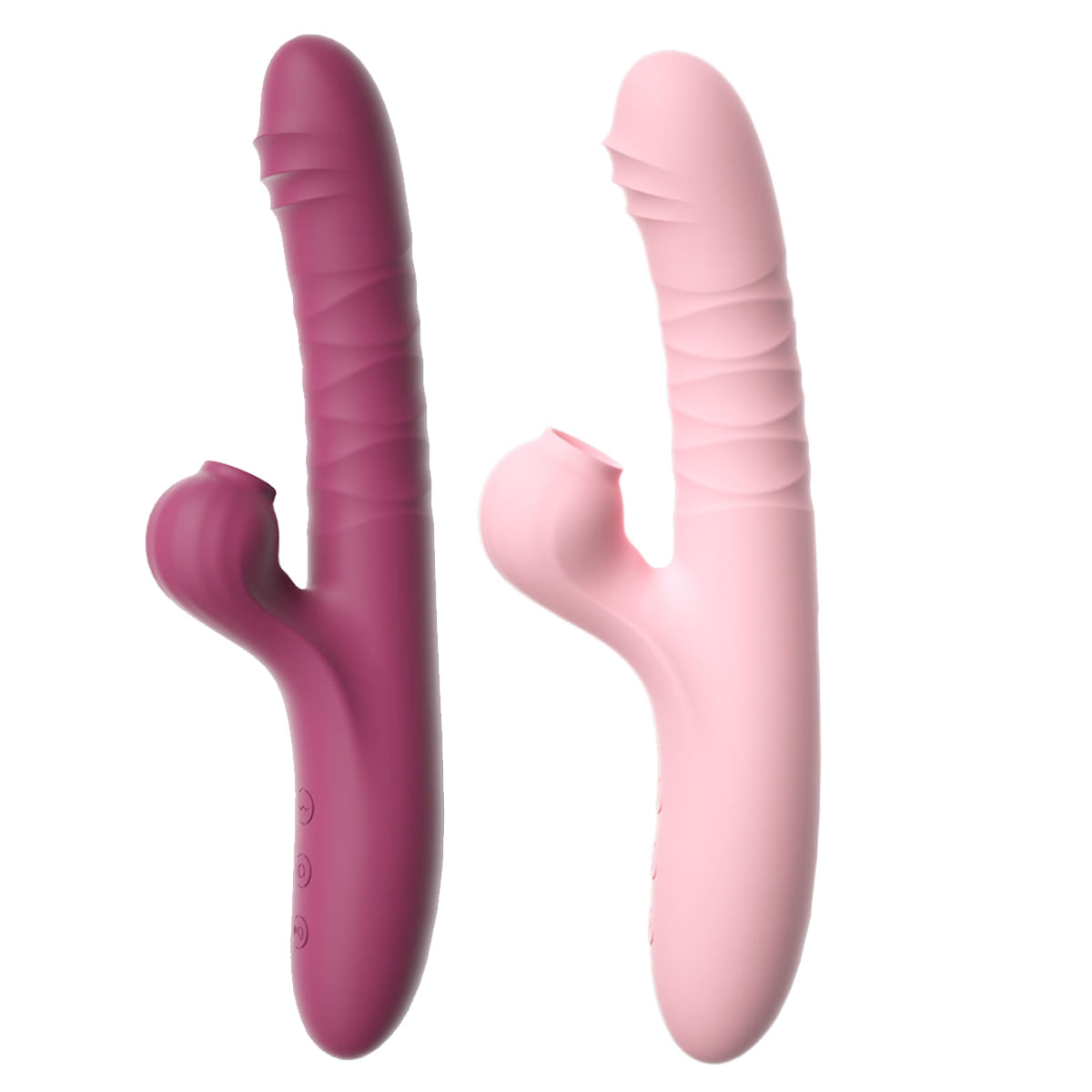 Lilo Vibrador Ponto G e Clitóris com 10 Modos de Vibração e Vai e Vem VipMix