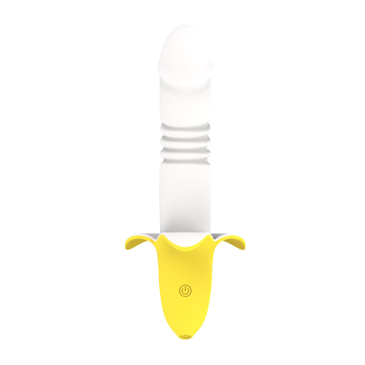 Vibrador Ponto G em Formato de Banana com 12 Modos de Vai e Vem VipMix
