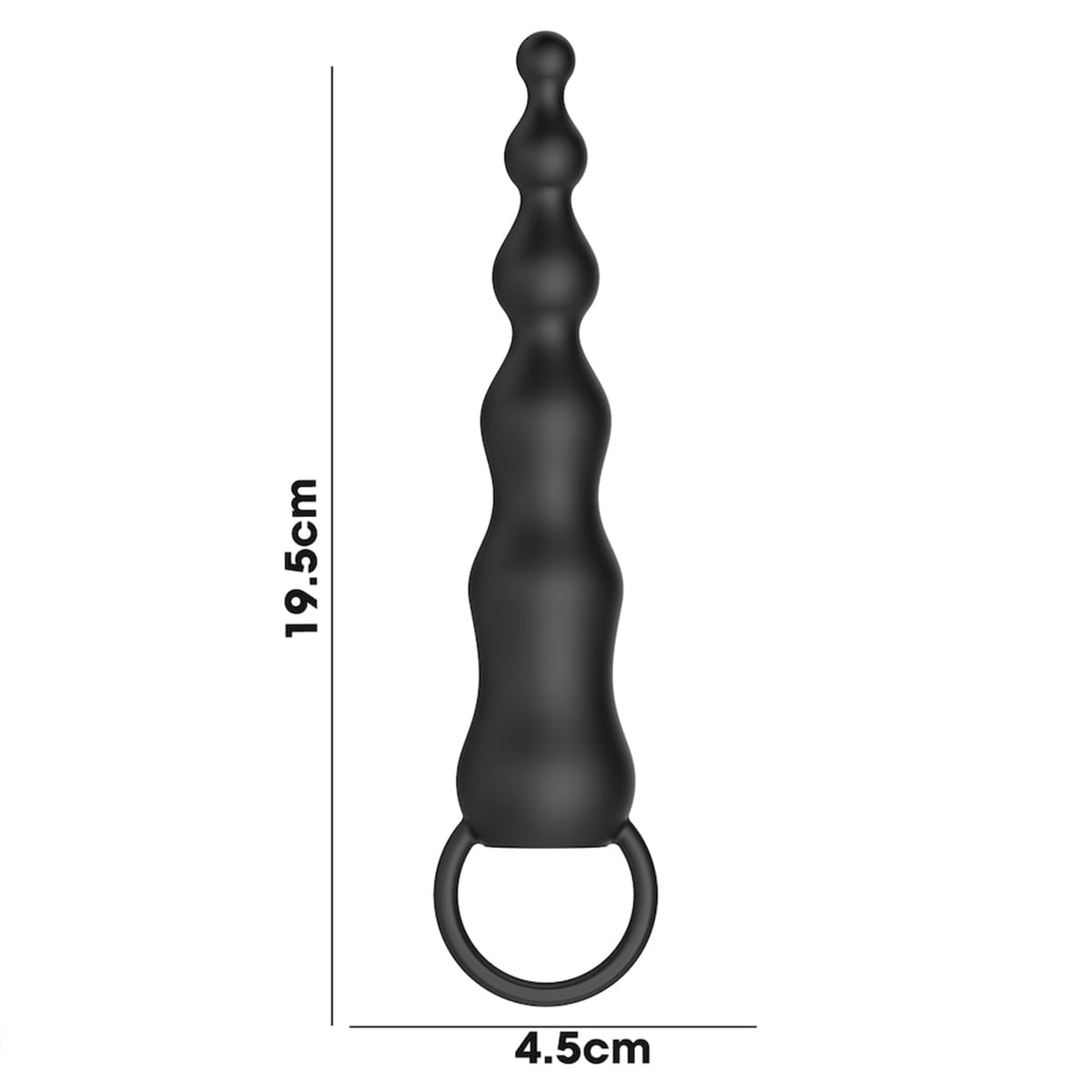 YouVibe Plug Anal em Silicone Escalonado com 10 Modos de Vibração VipMix