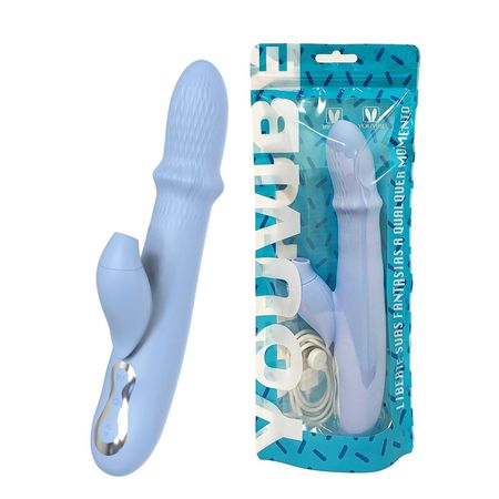 YouVibe Vibrador com Esferas, 10 Modos de Vibração e 6 de Pulsação VipMix