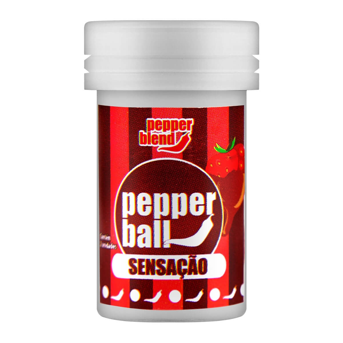 Pepper Ball Bolinha Explosiva Saborosa com 2 unidades Pepper Blend