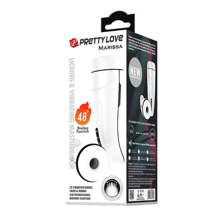 Pretty Love Marissa Masturbador Masculino Forma de Lanterna com 10 Modos de Vibração Vip Mix