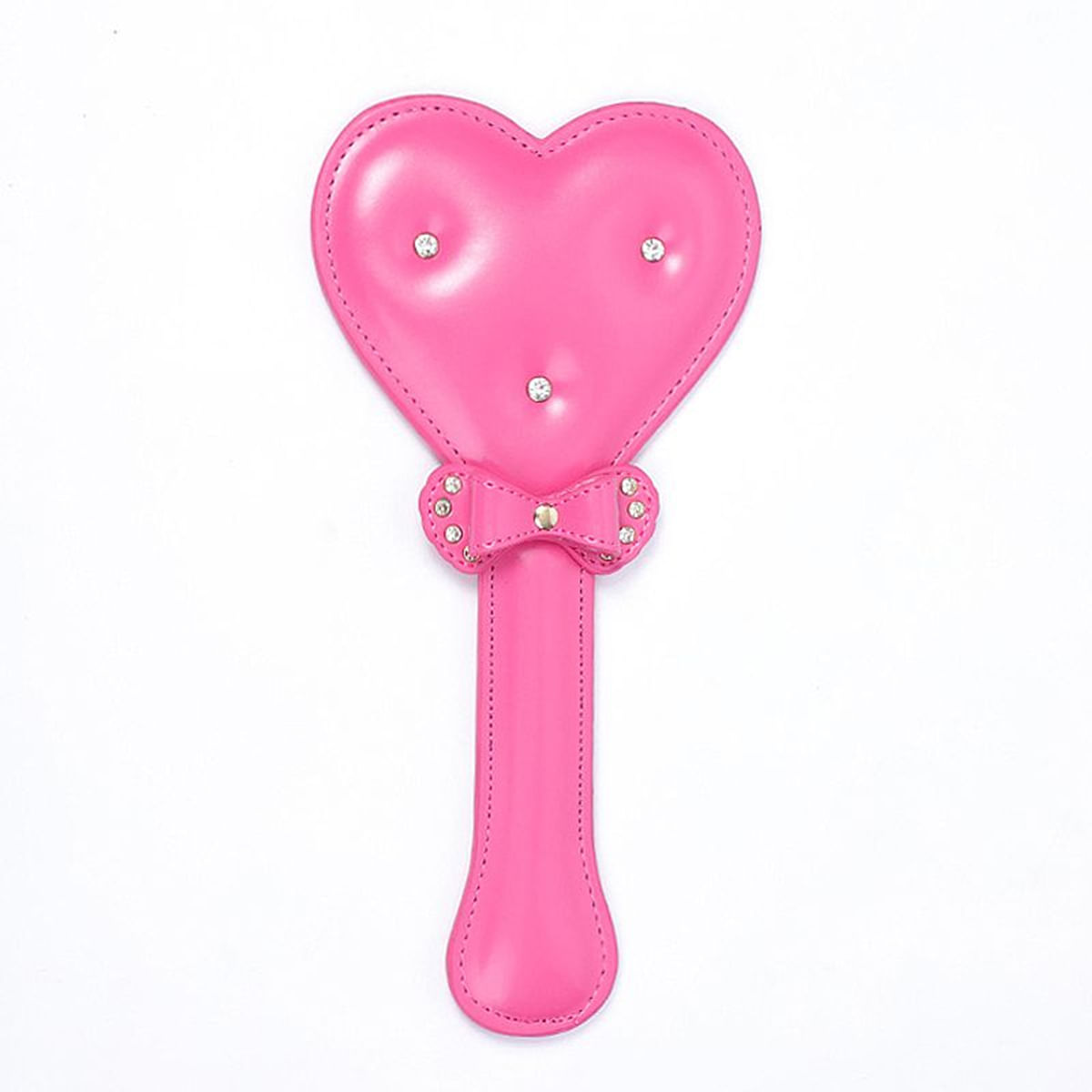Chibata de Coração e Laço em Couro de Luxo Sexy Import Chibata de Coração e Laço em Couro de Luxo Sexy Import