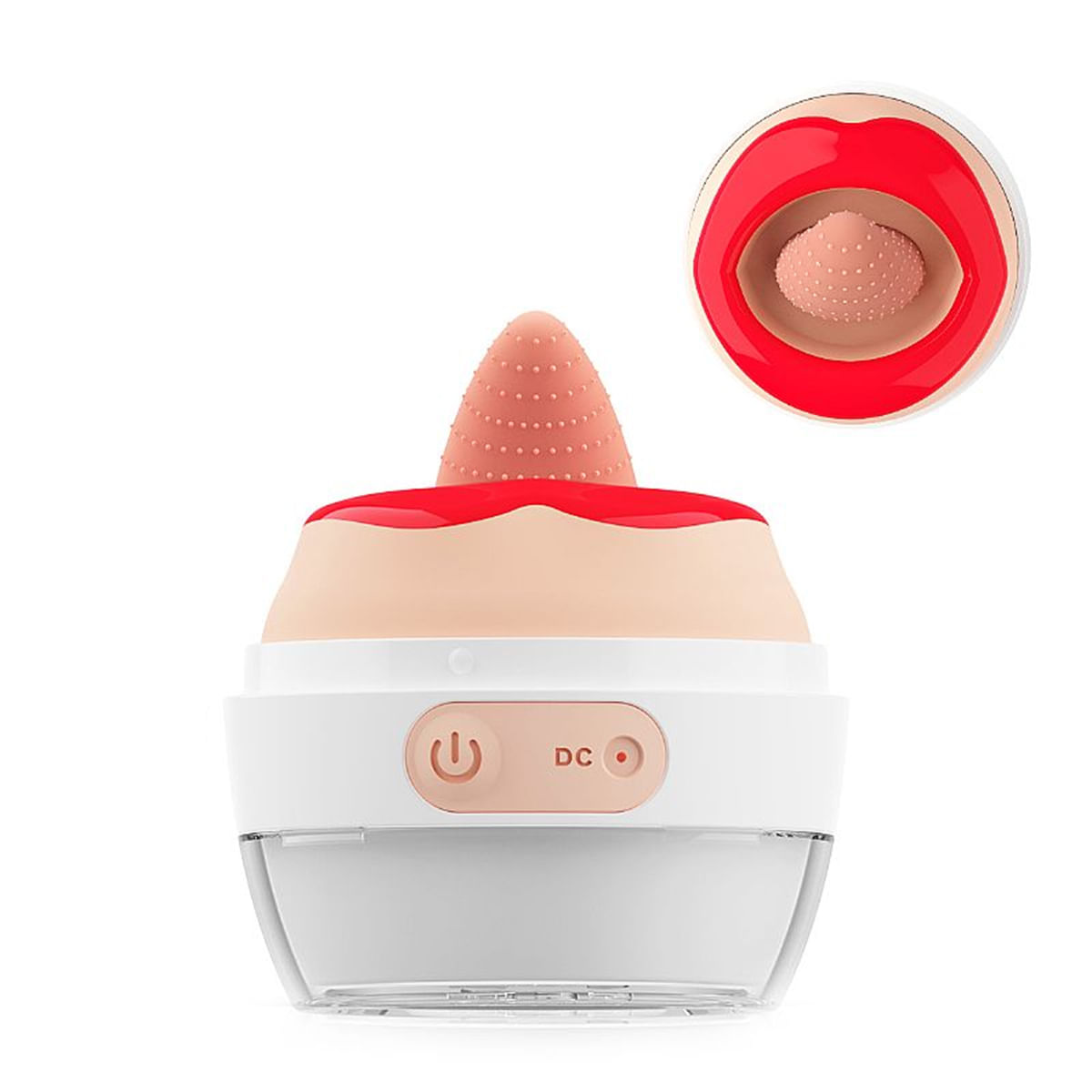 Lick Lick Vibrador com Estimulador de Língua com 10 Modos Sexy Import