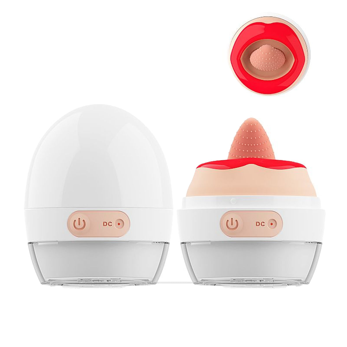 Lick Lick Vibrador com Estimulador de Língua com 10 Modos Sexy Import