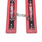 Slave Algema com Corrente e Fivelas em Couro Luxo Sexy Import