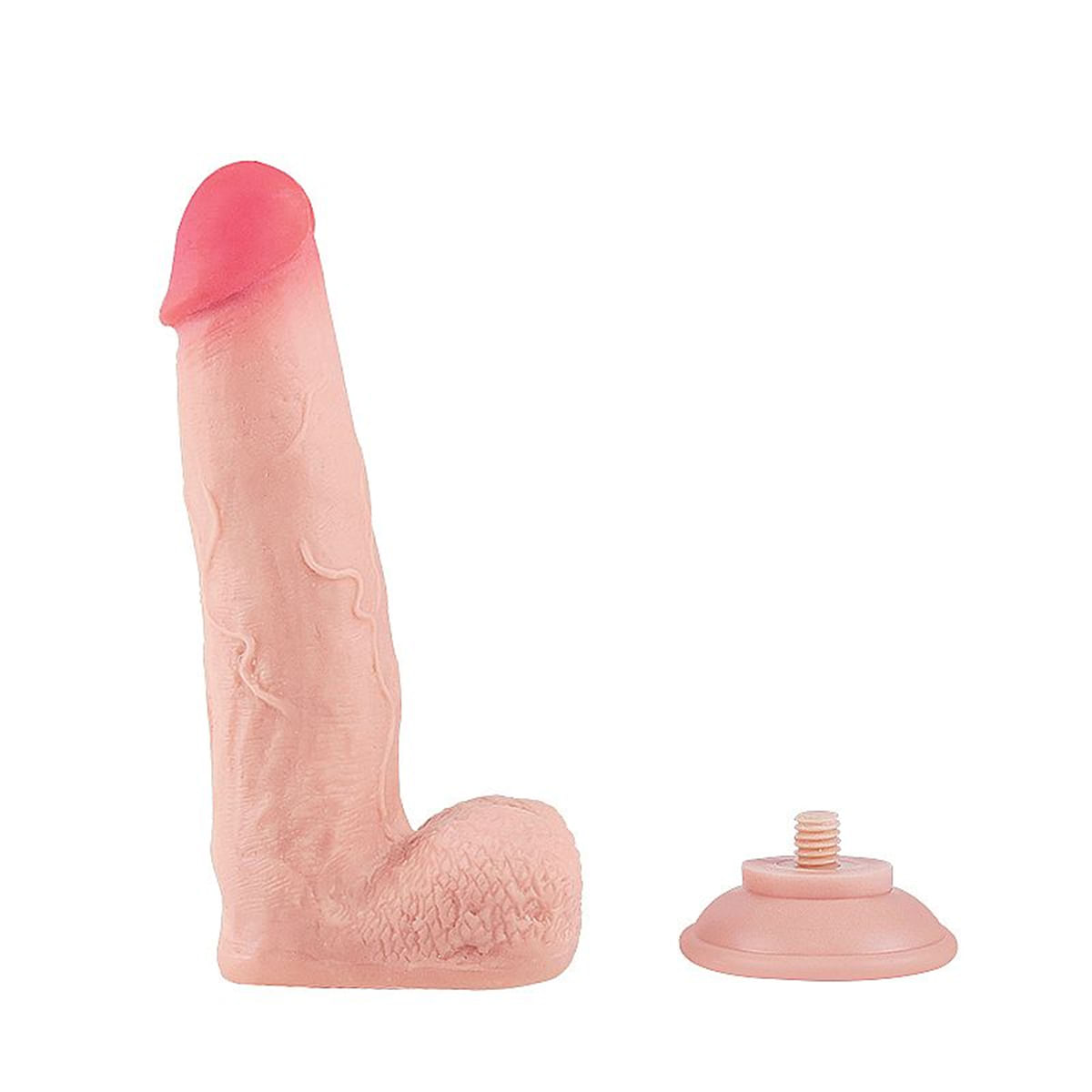 Pênis Realístico com Dupla Camada 20,0x4,0cm Sexy Import