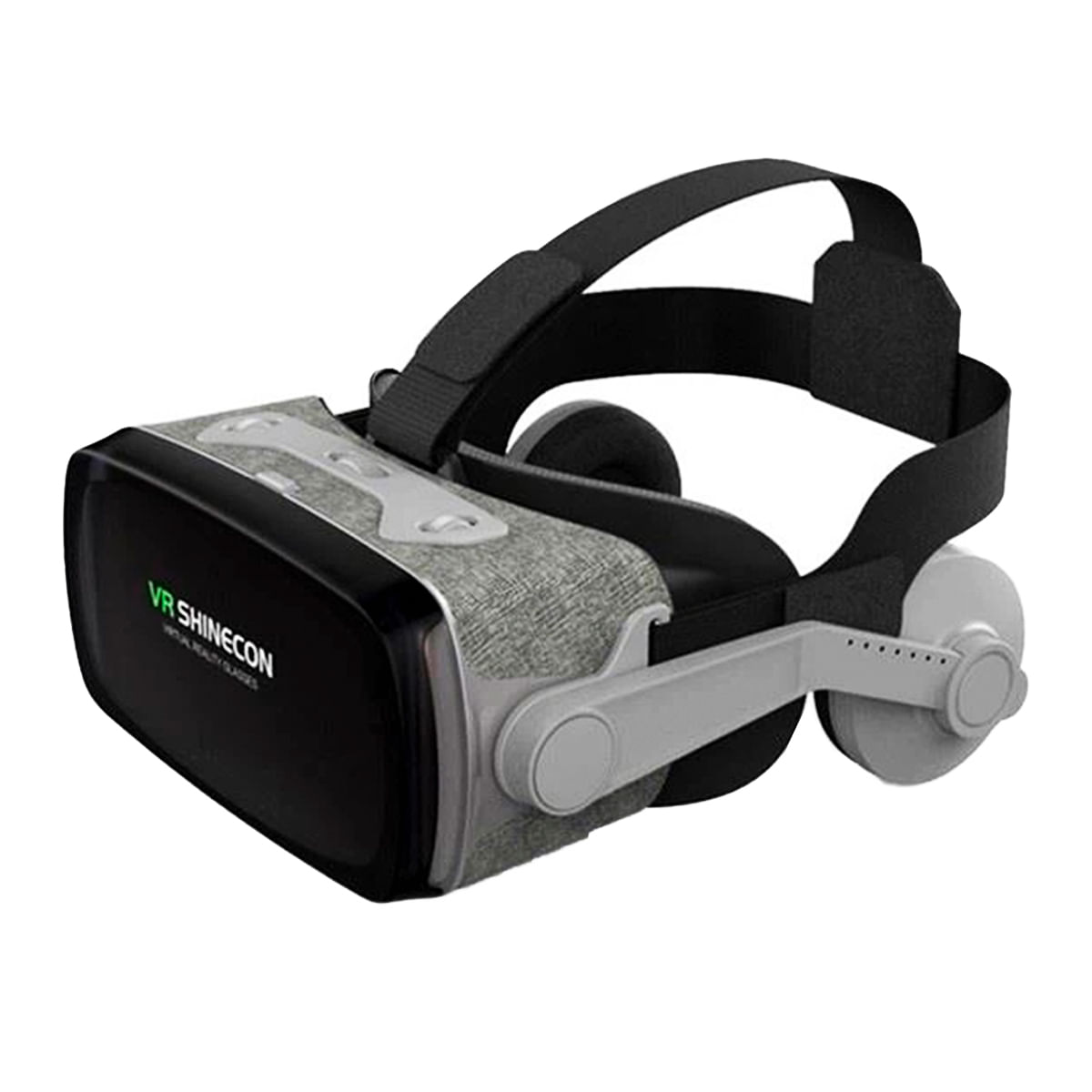 Óculos de Realidade Virtual Cinza - VR Shinecon Óculos de Realidade Virtual Sexy Import Óculos de Realidade Virtual Cinza - VR Shinecon Óculos de Realidade Virtual Sexy Import