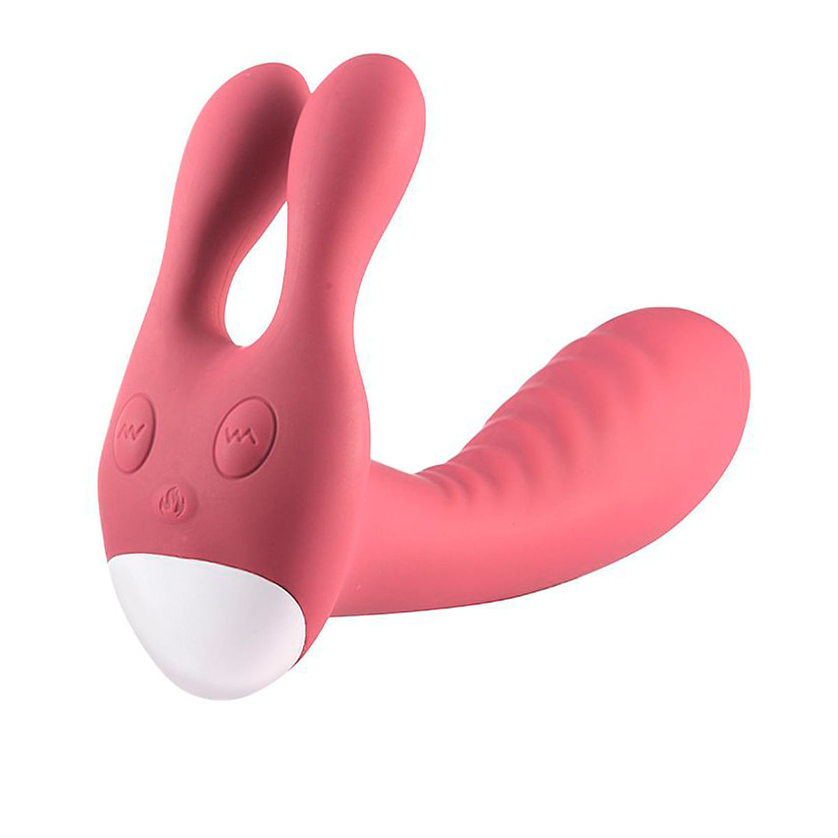 Donkey Vibrador Ponto G e Clitóris Formato de Coelho com 10 Modos de Vibração Sexy Import