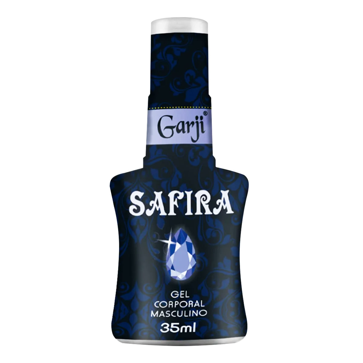 Safira Gel Corporal Masculino 35ml Linha Preciosidades Garji Safira Gel Corporal Masculino 35ml Linha Preciosidades Garji