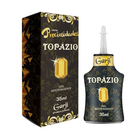 Topázio Gel Adstringente 35ml Linha Preciosidades Garji