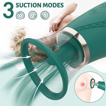 S-Hande Vibrador Sugador de Clitóris com Língua e 9 Modos de Sucção Our Moment