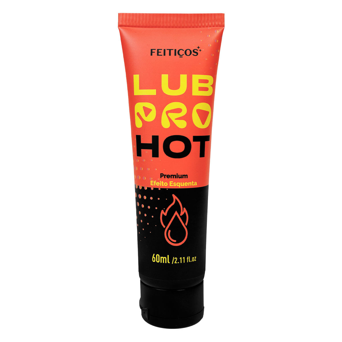 LubPro Hot Premium Lubrificante Efeito Quente 60ml Feitiços Aromáticos