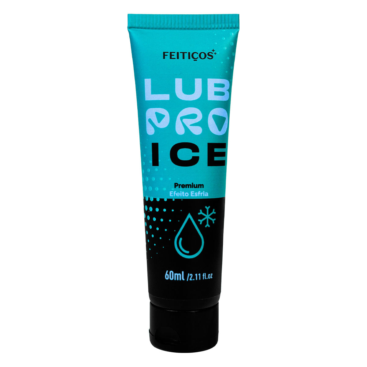 LubPro Ice Premium Lubrificante Efeito Gelado 60ml Feitiços Aromáticos